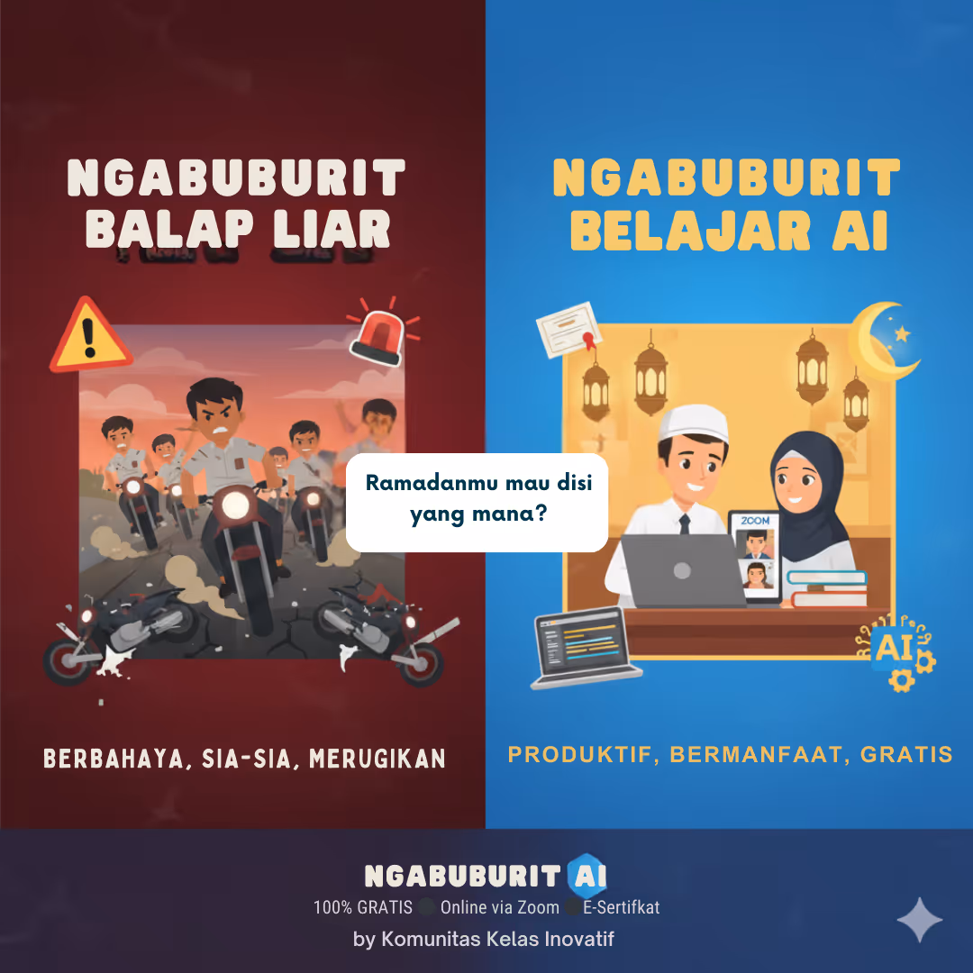 Ngabuburit AI — Belajar bareng seputar Riset & AI